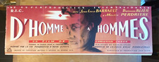 D'HOMME A HOMMES (1948), Jean Louis Barrault, Pressbook 144