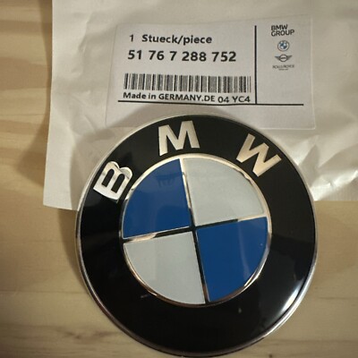 GENUINE BMW Roundel Emblem Badge FRONT F22 F30 F32 F80 F83 