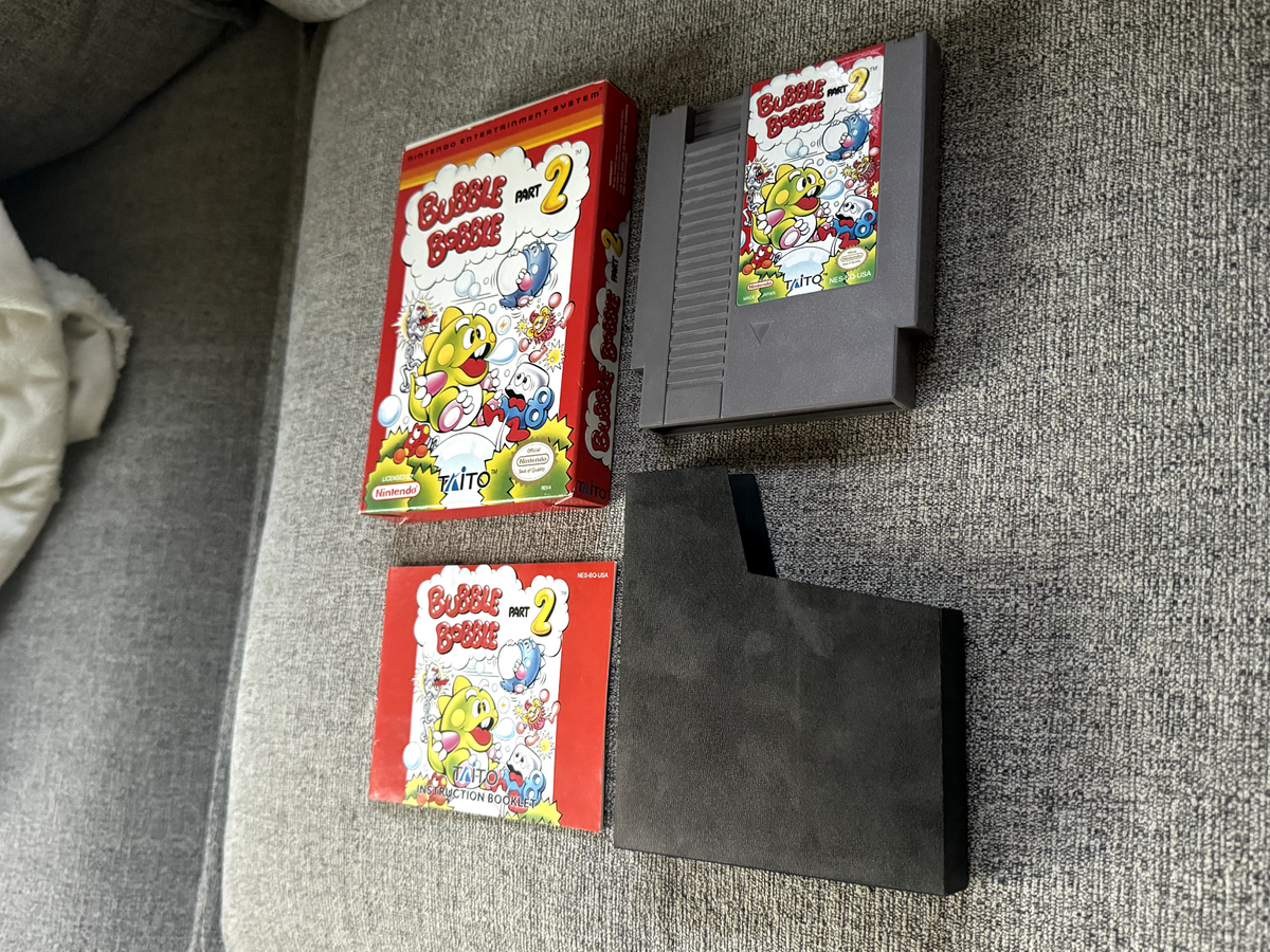 Bubble Bobble Part 2 (Nintendo Entertainment System, 1993 Bubble Bobble Part 2 (Nintendo Entertainment System, 1993