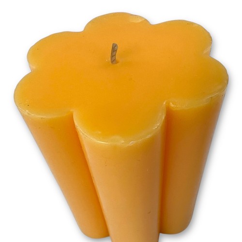 3-Pack Fun Shape Candle Bundle Smiley Face, Flower & Tiered Disc Room Essentials - Picture 14 of 23