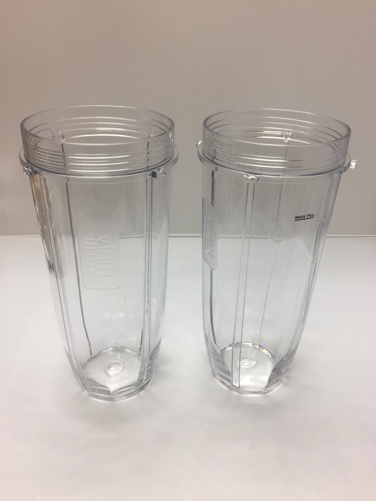 LOT 2 GENUINE Ninja 32oz Cup for BL450 BL454 Auto-iQ BL480 BL481 BL482 BL687 NEW