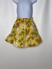 Gymboree Girls Aloha Sunshine PINEAPPLE HAWAIIAN Skirt Sz 5