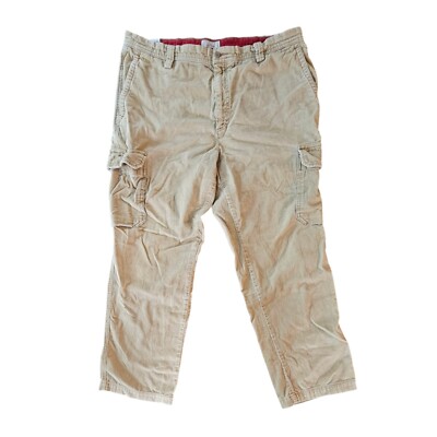 Vintage Y2K Dockers Corduroy Cargo Pants Skater Preppy Baggy