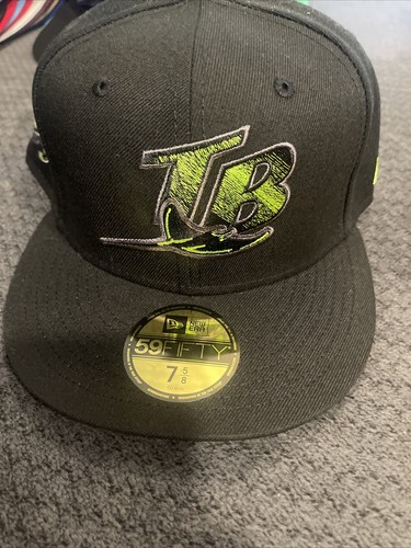tampa bay rays hat 7 5/8 Lids 59/50 New 