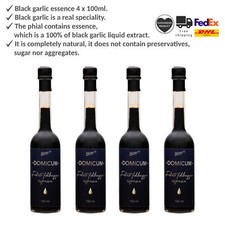 Hungarian Organic Black Garlic No Odor Essence, Natural Supplement Extract 400ml