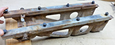 1935 1936 Ford Coupe Seat Frame Mounts Slide Rails Original Pair 4 Door