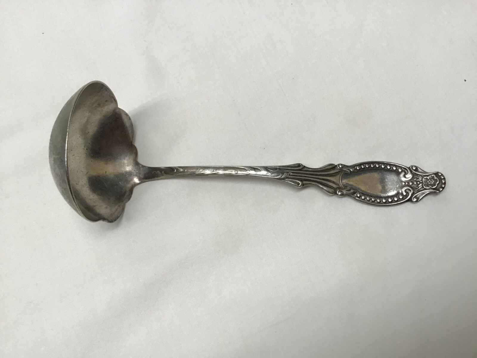 Vintage Reliance Mfg. Co.  A.I.  Silverplate Soup Ladle