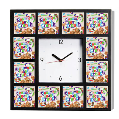 Cinnamon Toast Crunch Advertising Promo Diner Clock with 12 pictures. Not $60