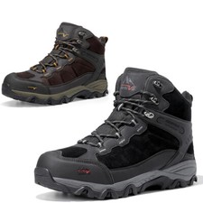 Mens Hiking Boots Waterproof Non-slip Trekkin...