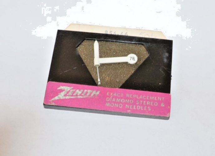 Zenith record player stylus needle 856-66 with diamond tip-image