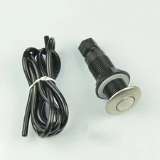 For Food Waste Disposer Push Button Trachea Micro Switch Pneumatic Switch Kit