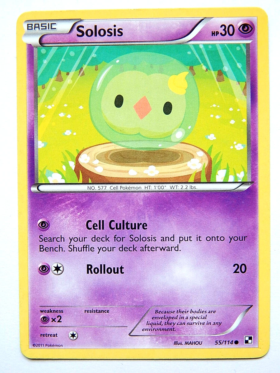 Solosis pokemon deals