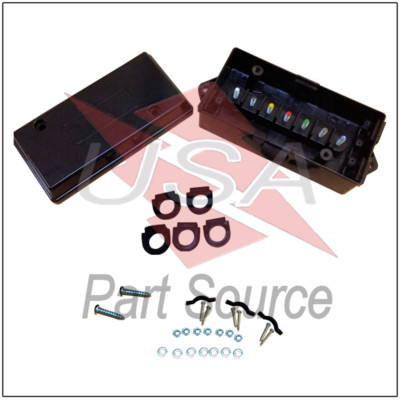 New 7 Way Trailer Junction Box Camper Truck Weatherproof RV Light Cord ...