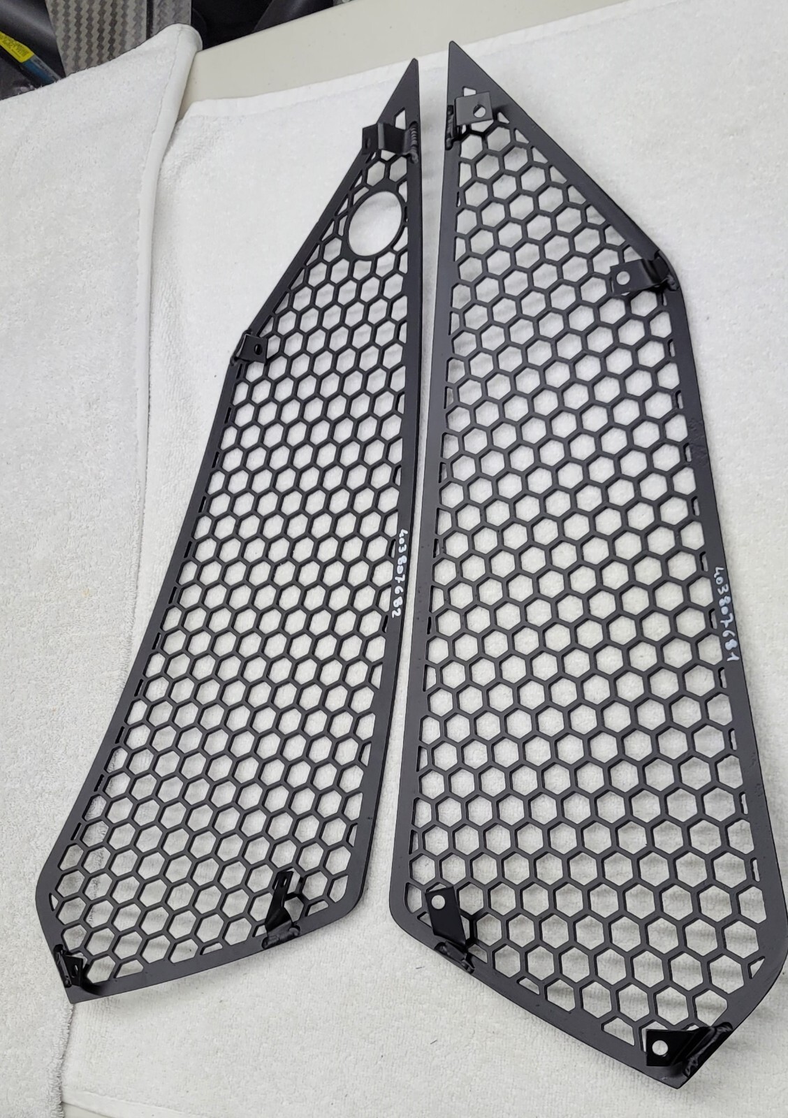 LAMBORGHINI GALLARDO LP570 SUPERLEGGERA FRONT BUMPER GRILL SET OEM