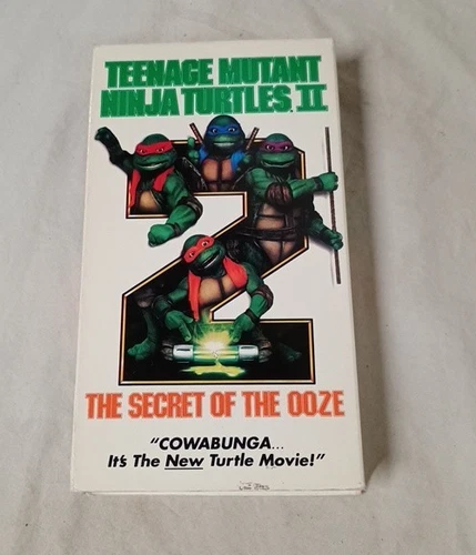 Columbia Teenage Mutant Ninja Turtles 2 II The Secret of the Ooze (VHS, 1991)