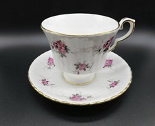 Princess House Hammersley "Windsor Rose" Fine Bone China Tea Cup  Saucer Set