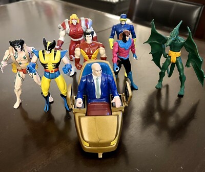 BUNDLE 8 Vintage 1990s X-men Figurines