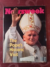 NEWSWEEK October 8 1979 Pope John Paul II Placido Domingo Jill Clayburgh