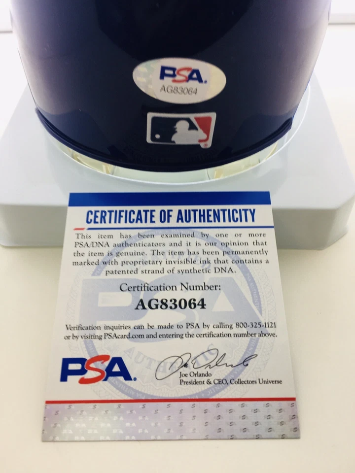DON MATTINGLY Signed Mini Helmet PSA/DNA COA Los Angeles Dodgers Autographed - Image 3 of 3