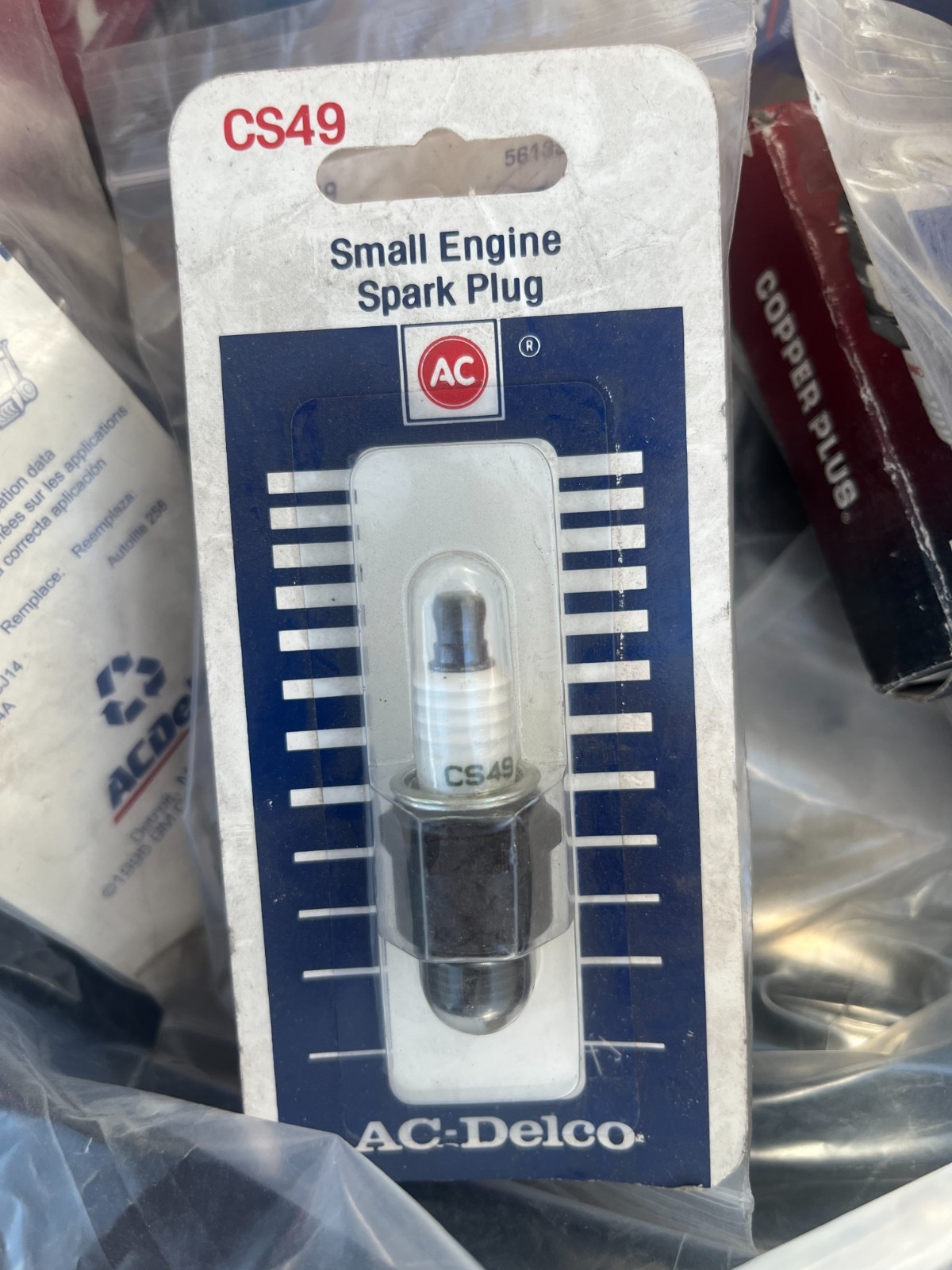 Lot of 10 AC delco CS49 Small Engine Spark Plug 
