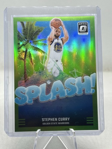Stephen Curry [Lime Green] #2 2024 Panini Donruss Optic Splash card