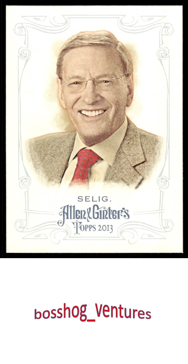2013 Topps Allen & Ginter Bud Selig #300