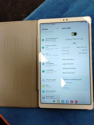Samsung Galaxy Tab A7 Lite SM-T225 32 GB, Wi-Fi + 4G, 8.7 in - Silver