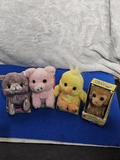 Set 4 Russ 5" 4" Petootie Pets Plush Whisker Friends