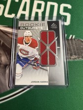 2022-23 Upper Deck SP Game Used Rookie Outbursts Jersey Jordan Harris #RO-JH