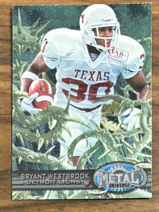 1997 Skybox Metal Universe - Bryant Westbrook #179 (RC)