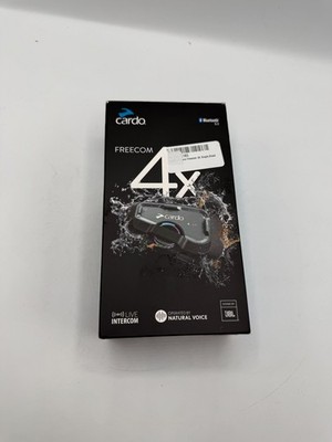 Cardo Freecom 4 Bluetooth Communication System Black