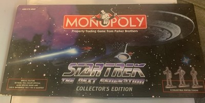 Star Trek: The Next Generation Monopoly Collector's Edition Family Fun