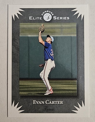 Evan Carter #13 2025 Panini Donruss Elite Series card