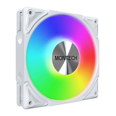 Montech Metal Pro 12 ARGB 120mm weiß PWM Lüfter