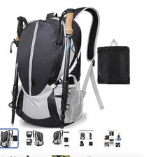 Mochila de Viaje de Senderismo Ligera 30L, Mochila de Trekking Embalable Ultraligera Bac