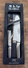 Global Classic Santoku & Paring Knives, Set of 2, G-4615, NIB
