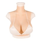 G Cup Silicone Filled Silicone Breast Forms Breast Plate Realistic Fake Boobs — photo 2