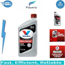 5W-20 Full Synthetic Motor Oil with Seal Conditioners - 1 Quart for High Mileage 55.96 per gallon