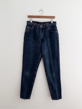 Vintage Levi's 15921 Tapered Fit Jeans USA Made 100% Cotton Denim Size 14 Medium