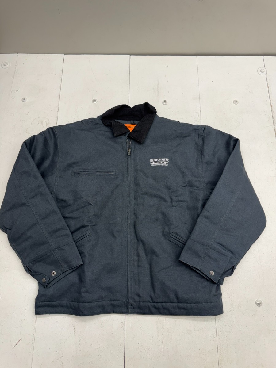 corner stone ネイビー キルティングジャケット Corner Stone Solid
