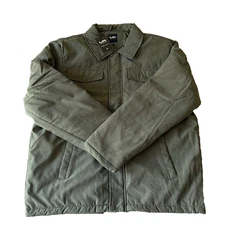 Mack Russo Range Jacket New w/Tags Men's Size XL Forest Green Zip Snap 5 Pockets