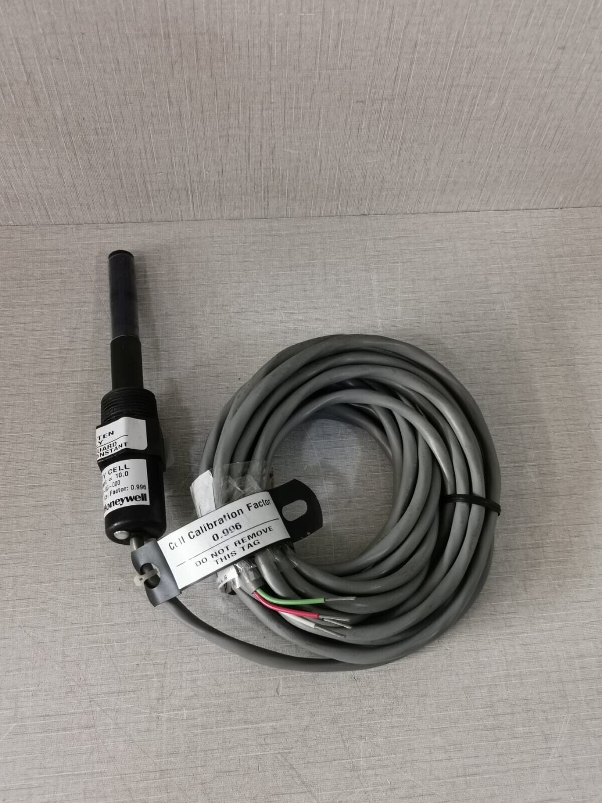 CAPTEUR DE CELLULES DE CONDUCTIVITÉ HONEYWELL 04973-X10-333-20-00-000 -