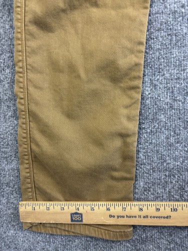 DUER Hose Herren 38x32 braun No Sweat Relaxed Taper Stretch Freizeit Chino Jeans - Bild 5 von 9