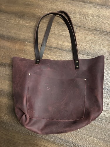 Portland Leather Goods Tote Bag Purse