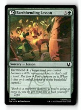 Earthbending Lesson 176 Common MTG TLA NM