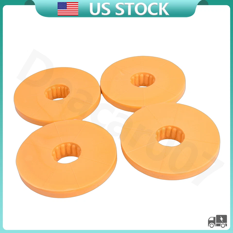 4x Rear Spring Suspension Coil Insulator For Buick Encore Regal Verano LaCrosse - Imagem 4 de 4