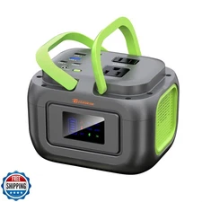 Portable Power Station 120W, 97.6Wh Backup Battery Solar Power Ba