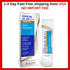 Adapalene Gel 0.1 Topical Retinoid Acne Treatment Cream Tube 15g Paraben Free 1