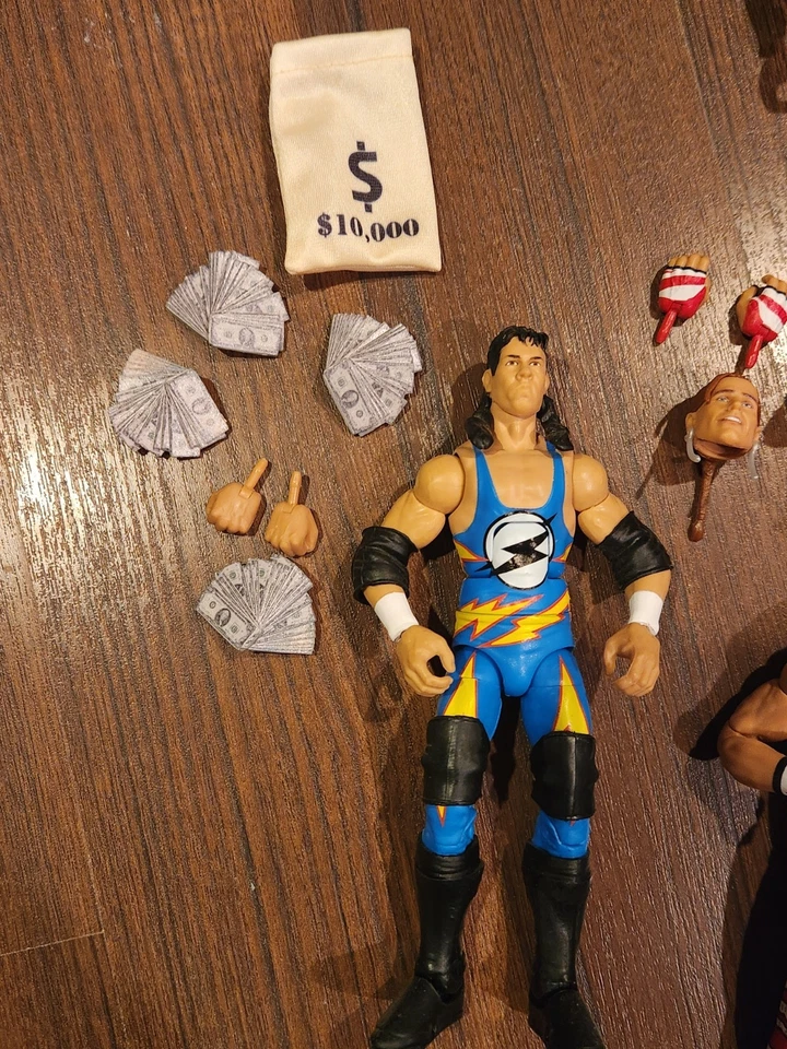 Navaja Mattel WWE The Kliq Triple H Diesel Kid Shawn Michaels Ramon HBK Nash Hall Foto 2 de 4