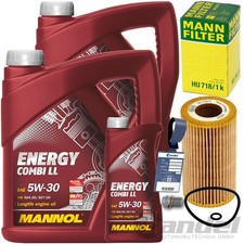 MANNOL 5W30 &Ouml;L+MANN &Ouml;LFILTER f&uuml;r MERCEDES VITO VIANO W639 SPRINTER V-G KLASSE